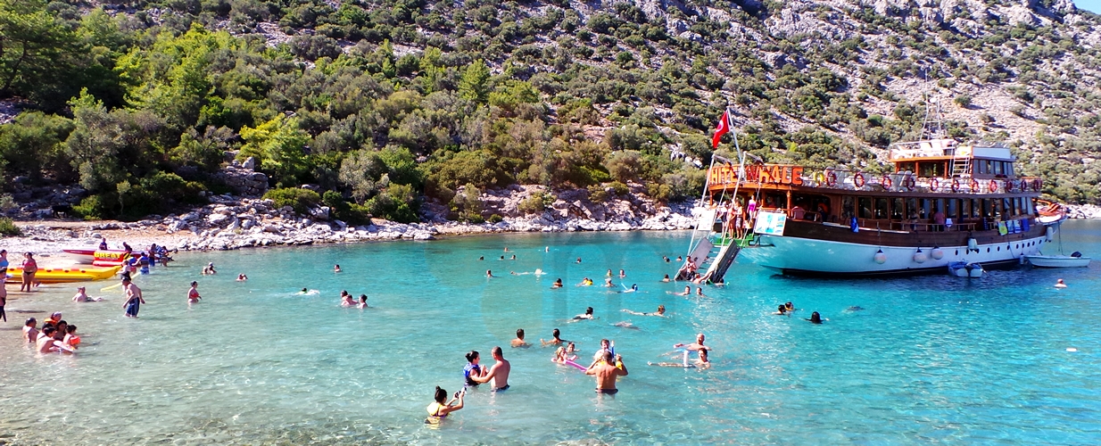 Marmaris lazy day boat trip