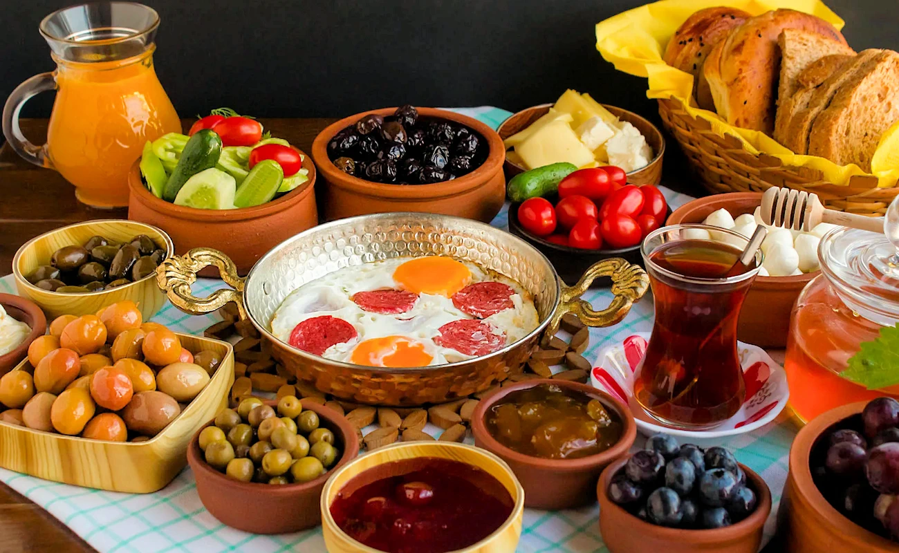 Turkish Breakfast A Delicious Tradition of Turkish Cuisine 12 - Marmaris Food & Drink Turkish Breakfast A Delicious Tradition of Turkish Cuisine 12