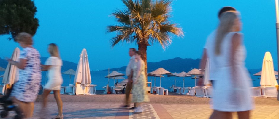 Marmaris Summer Evening Actual Footage