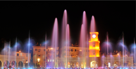 The Dancing Fountain Back To Exclusive Shows In Marmaris