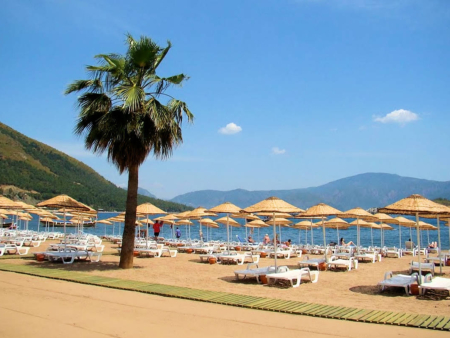 Marmaris icmeler beach