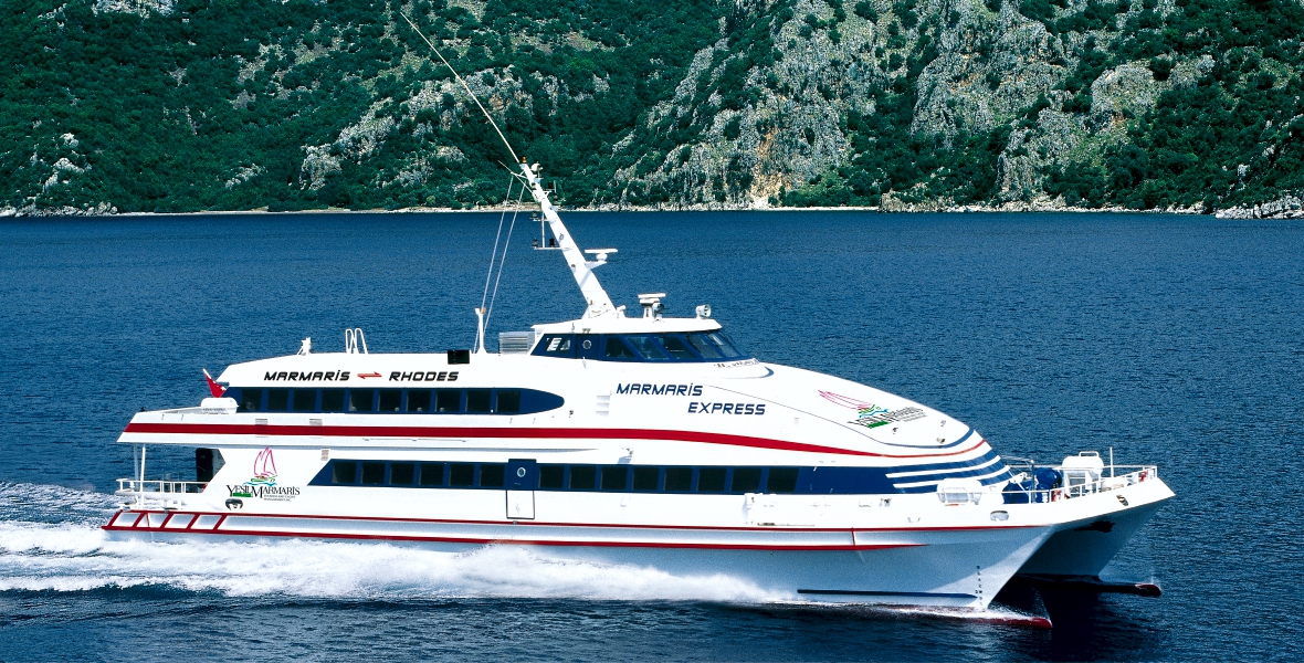 Ferry crossings to and from greek islands