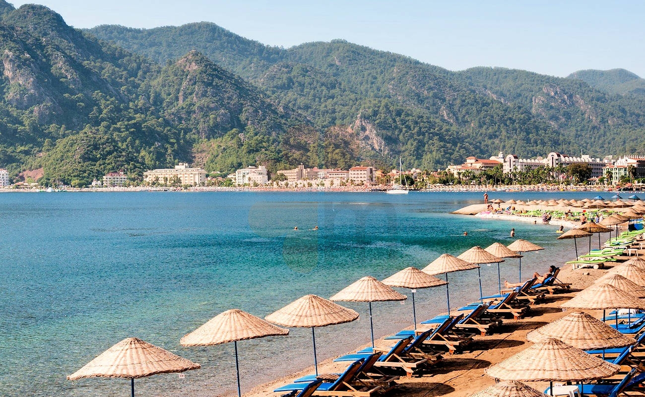 The summer weather like in marmaris