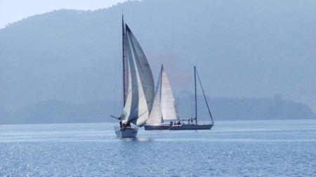 Sailing in Marmaris Bay