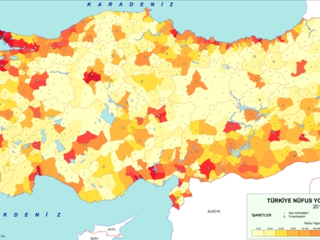 Turkey Population Map