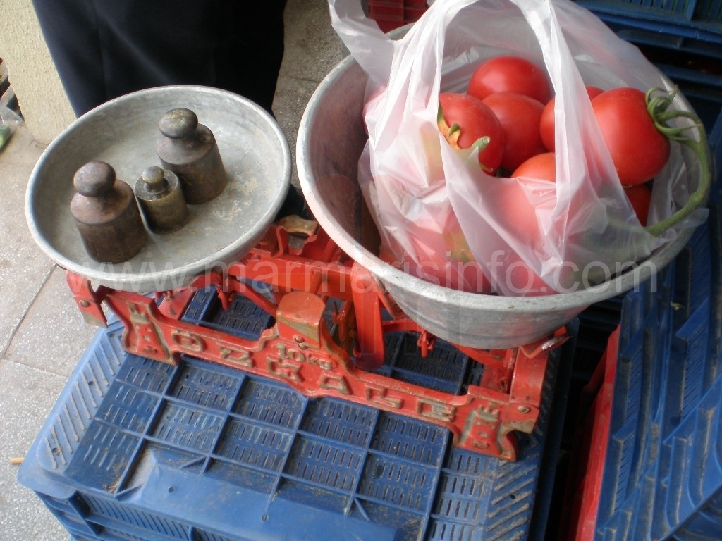 Marmaris village market