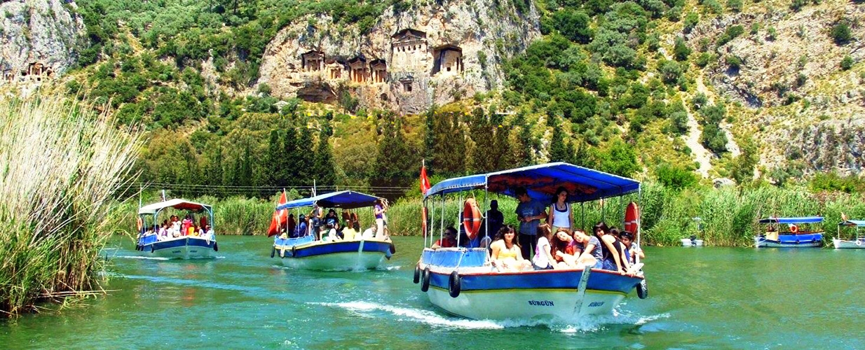 A view from Dalyan River