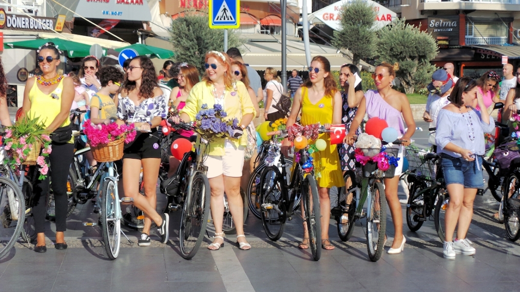 Marmaris Fancy Women Bike Ride