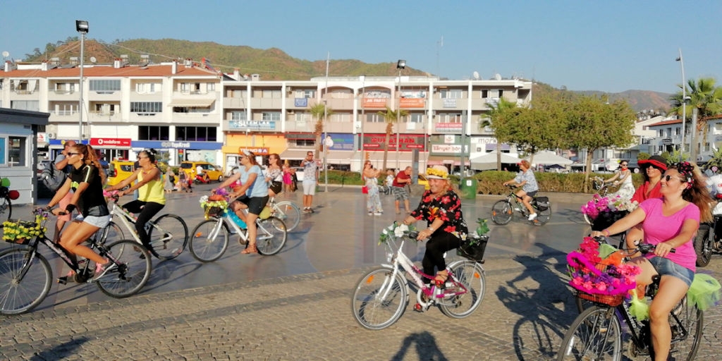 Marmaris Fancy Women Bike Ride