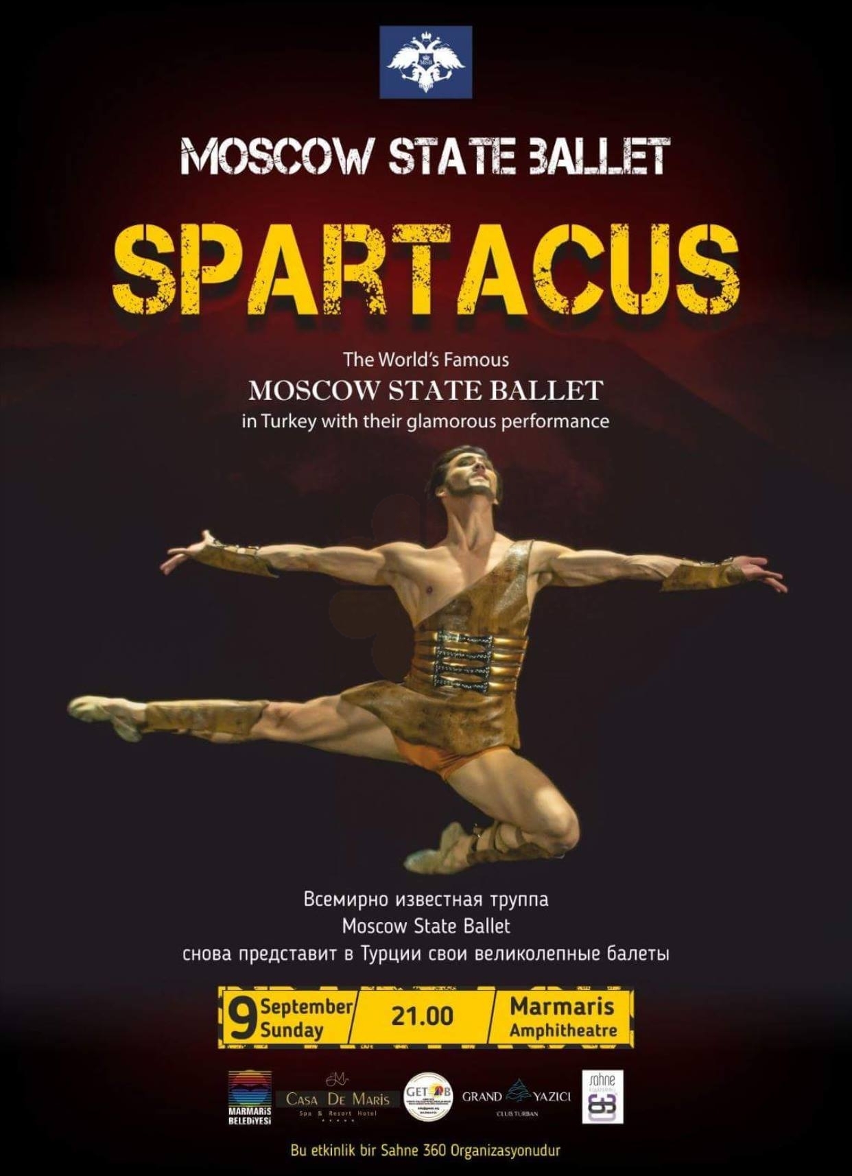 Balett Spartacus by Moscow State Balett