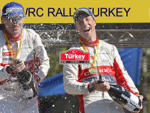 WRC Rally Turkey Award Ceremony