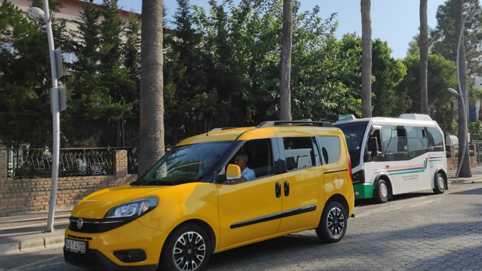 Taxi transportation prices in marmaris