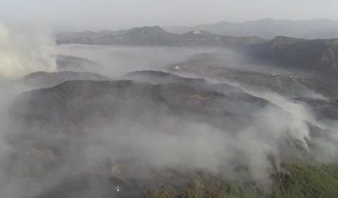 Dalaman forest fire