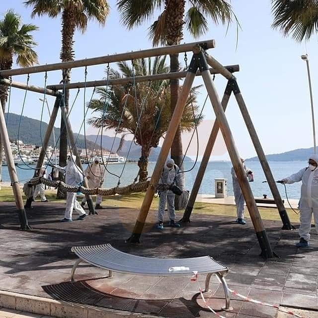 Corona virus disinfection in Marmaris