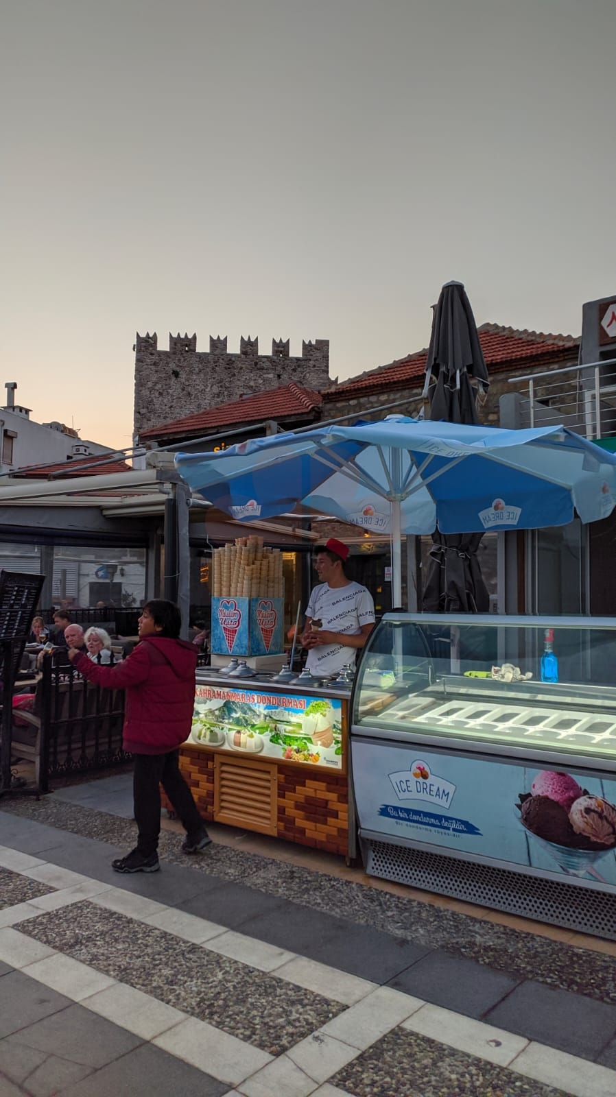 Marmaris ice cream sellers