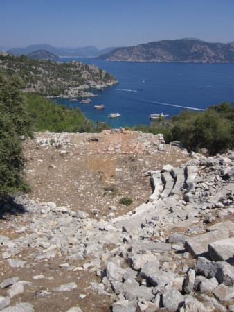 Rare photographs and ambitious travel projects in Marmaris revisited: Amos Ancient City