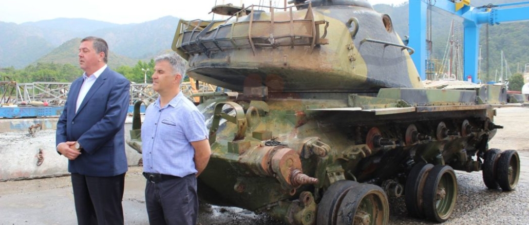 TANK Rare photographs and ambitious travel projects in Marmaris revisited: Wreck Diving