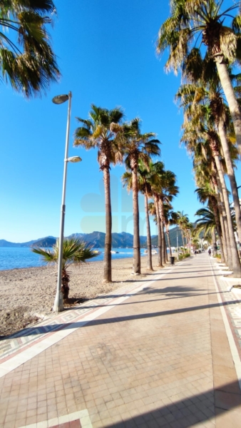 Seaside promenade in Marmaris