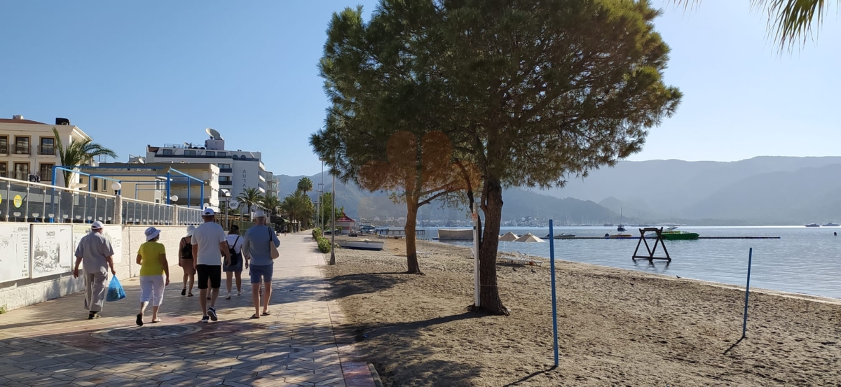 Marmaris morning views in lockdown 2021