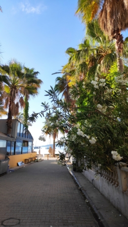 Surreal Morning View on the Long Beach Marmaris