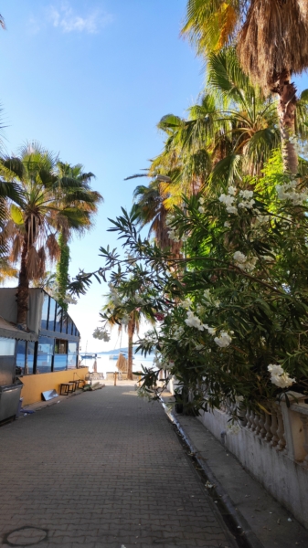 Surreal Morning View on the Long Beach Marmaris - Marmaris Turkey Surreal Morning View on the Long Beach Marmaris
