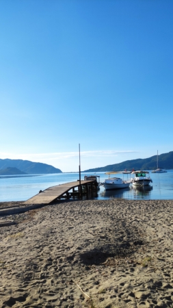 Surreal Morning View on the Long Beach Marmaris