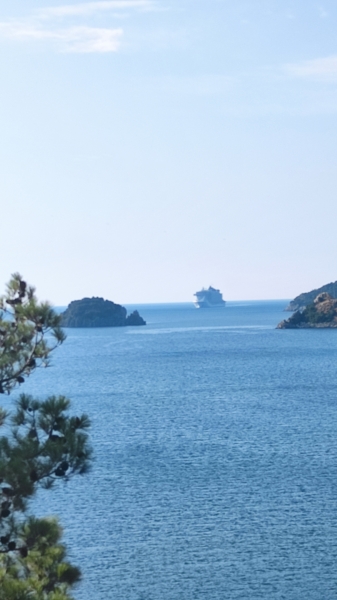 MSC Seaview gorgeously sailing to Marmaris Marmaris Turkey MSC Seaview gorgeously sailing to Marmaris