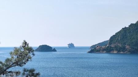 MSC Seaview gorgeously sailing to Marmaris