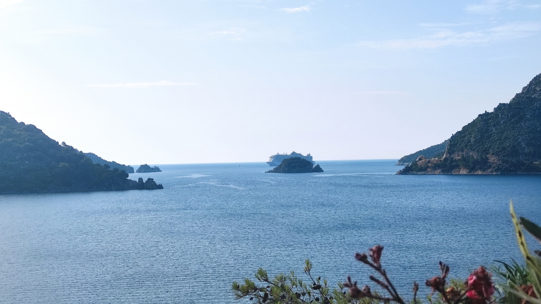 MSC Seaview gorgeously sailing to Marmaris Marmaris Turkey MSC Seaview gorgeously sailing to Marmaris