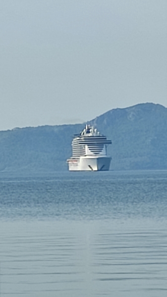 MSC Seaview gorgeously sailing to Marmaris Marmaris Turkey MSC Seaview gorgeously sailing to Marmaris