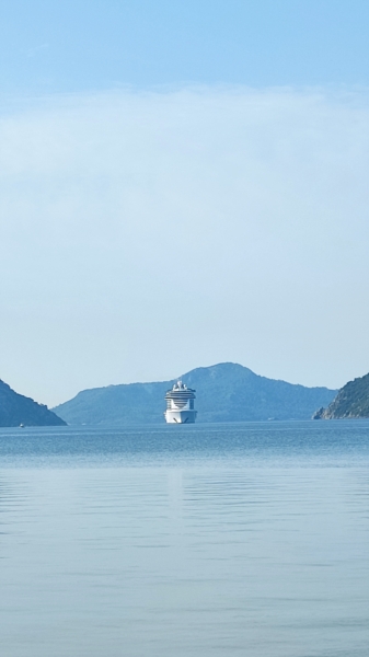 MSC Seaview gorgeously sailing to Marmaris Marmaris Turkey MSC Seaview gorgeously sailing to Marmaris