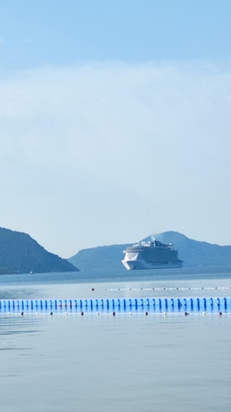 MSC Seaview gorgeously sailing to Marmaris Marmaris Turkey MSC Seaview gorgeously sailing to Marmaris