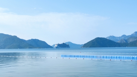 MSC Seaview gorgeously sailing to Marmaris