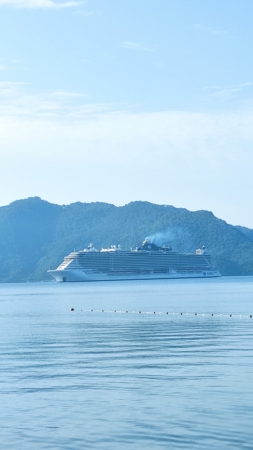 MSC Seaview gorgeously sailing to Marmaris