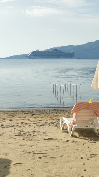 MSC Seaview gorgeously sailing to Marmaris Marmaris Turkey MSC Seaview gorgeously sailing to Marmaris
