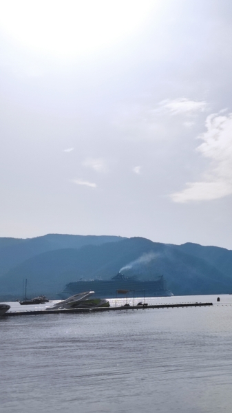 MSC Seaview gorgeously sailing to Marmaris Marmaris Turkey MSC Seaview gorgeously sailing to Marmaris
