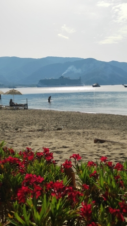 MSC Seaview gorgeously sailing to Marmaris