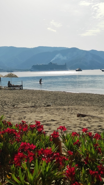 MSC Seaview gorgeously sailing to Marmaris Marmaris Turkey MSC Seaview gorgeously sailing to Marmaris