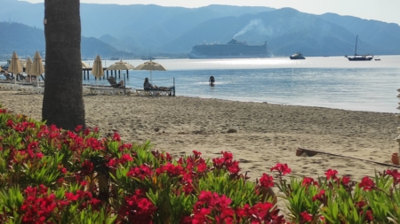 MSC Seaview gorgeously sailing to Marmaris