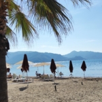 Marmaris empty beach
