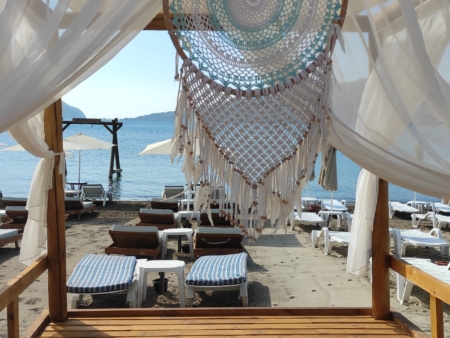 Marmaris empty beach