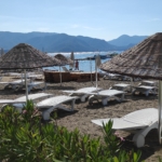 Marmaris empty beach
