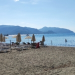 Marmaris empty beach
