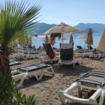 Marmaris empty beach