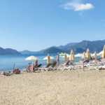 Marmaris empty beach