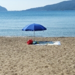 Marmaris empty beach