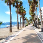 Marmaris empty beach
