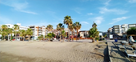 Sunrise of the day and beach vibes in Marmaris