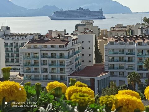 MSC Seaview gorgeously sailing to Marmaris
