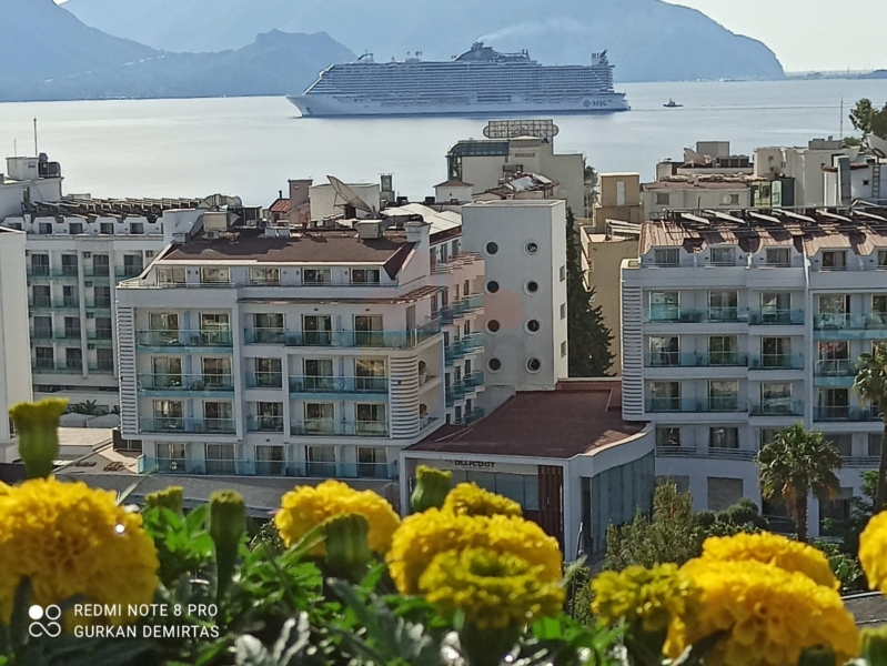 MSC Seaview gorgeously sailing to Marmaris Marmaris Turkey MSC Seaview gorgeously sailing to Marmaris